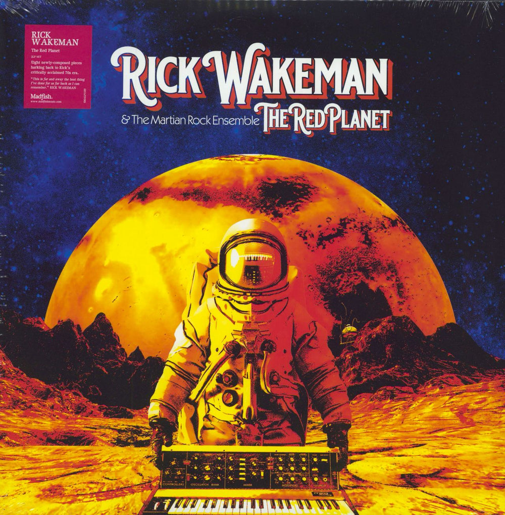 Rick Wakeman The Red Planet - Sealed UK 2-LP vinyl record set (Double LP Album) SMALP1189