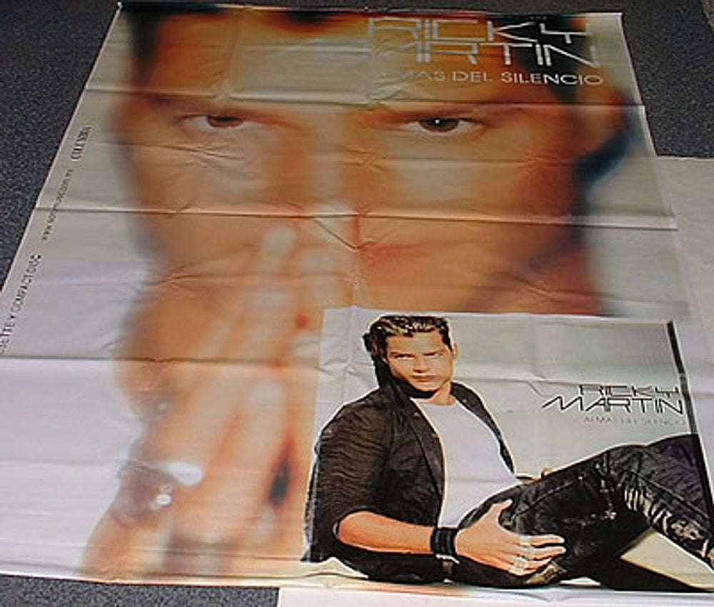 Ricky Martin Almas Del Silencio Mexican Promo display PROMO BANNER