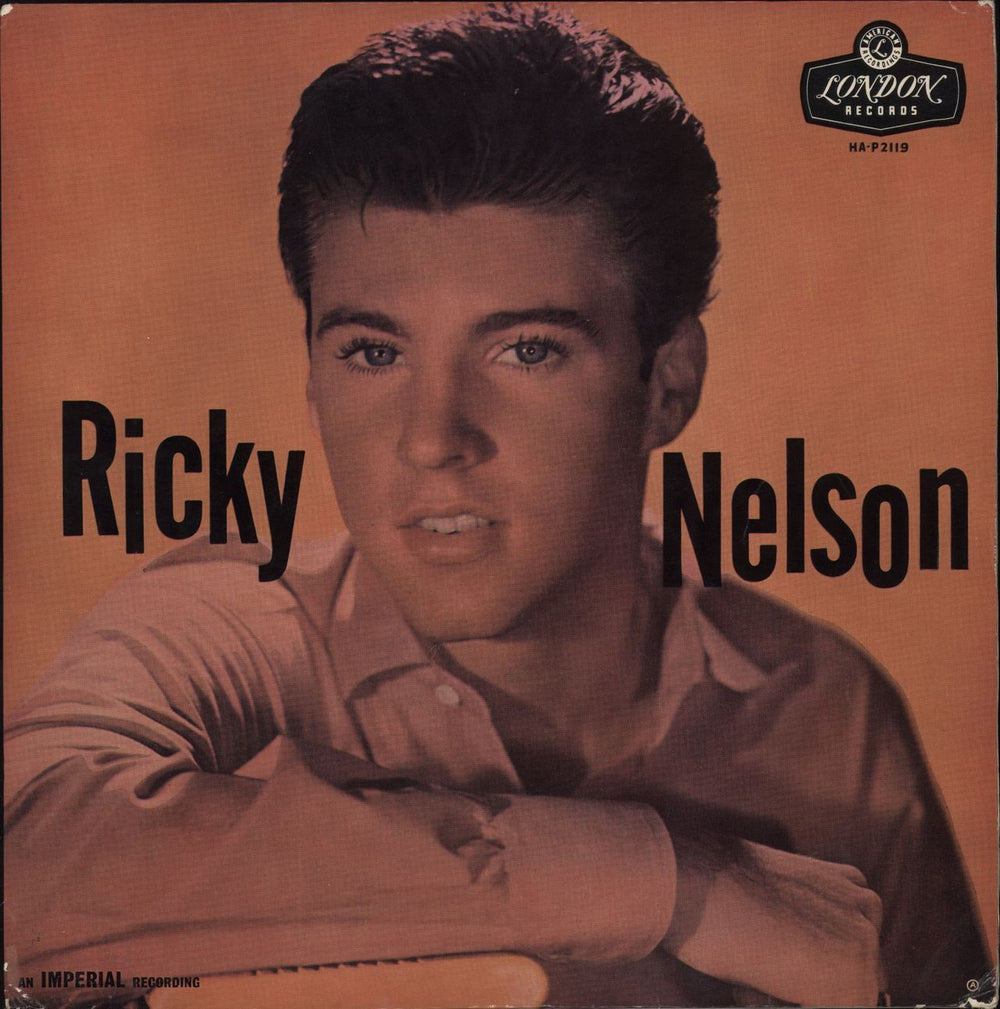 Ricky Nelson Ricky Nelson UK vinyl LP album (LP record) HA-P2119