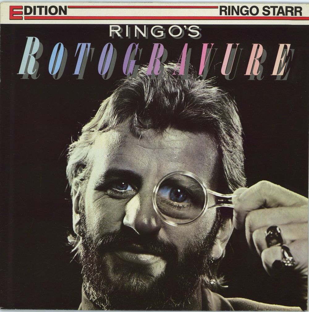 Ringo Starr Ringo's Rotogravure German vinyl LP album (LP record) 2485235