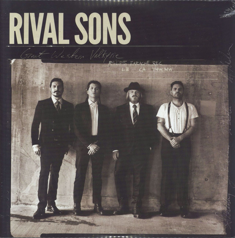 Rival Sons Great Western Valkyrie - Sealed UK 2-LP vinyl record set (Double LP Album) MOSH516LP