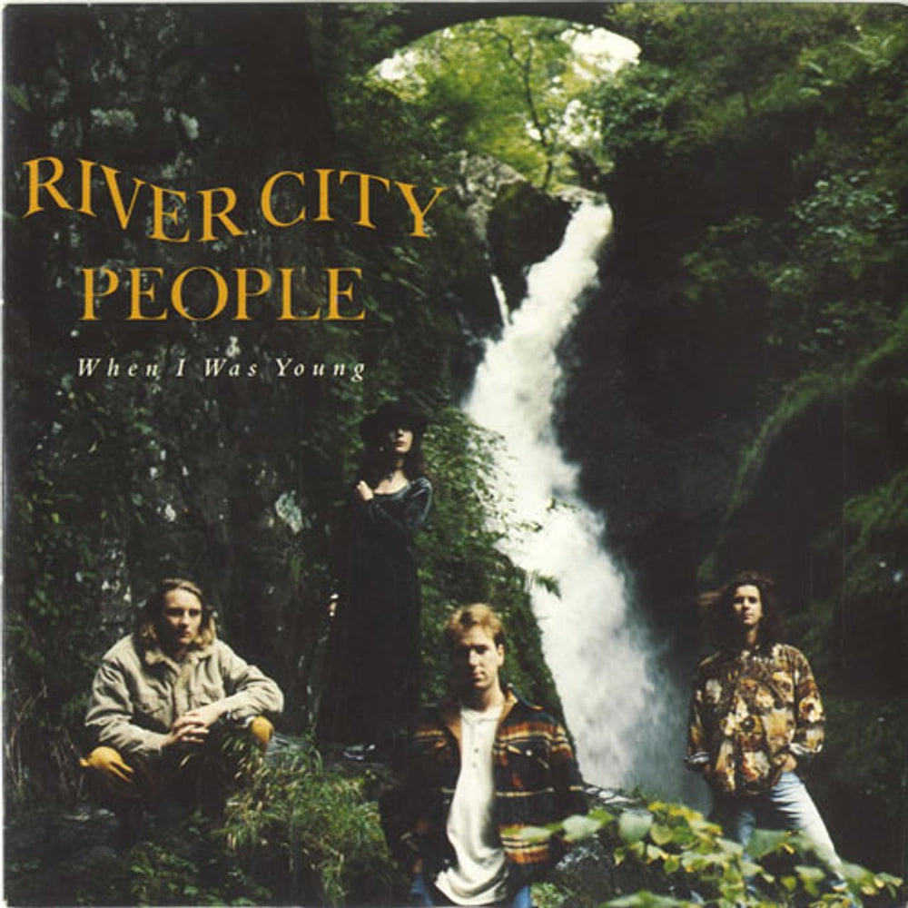 River City People When I Was Young UK 7" vinyl single (7 inch record / 45) EM176