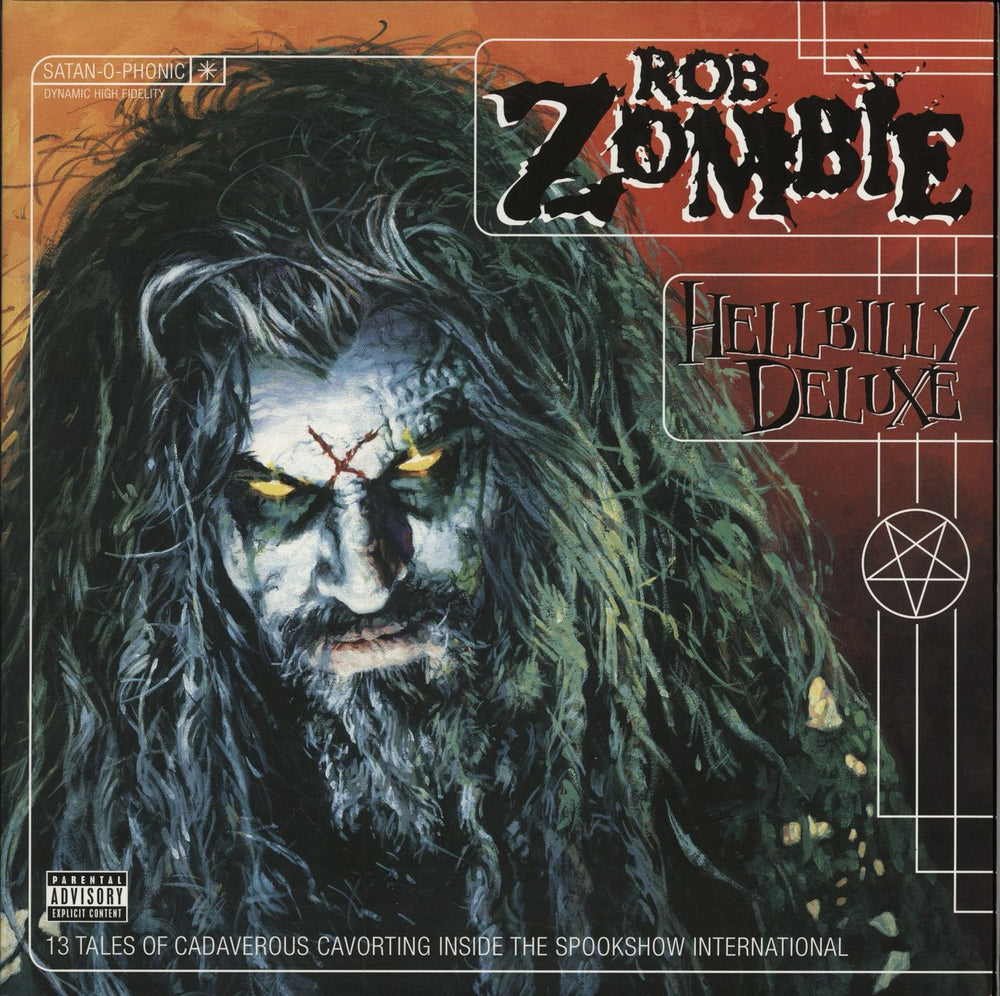 Rob Zombie Hellbilly Deluxe - 180gm UK vinyl LP album (LP record) 00602557670721