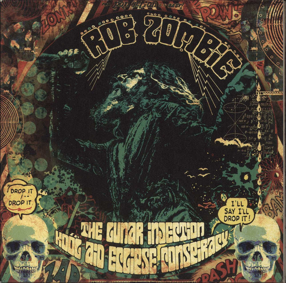 Rob Zombie The Lunar Injection Kool Aid Eclipse Conspiracy German vinyl LP album (LP record) 5810-1