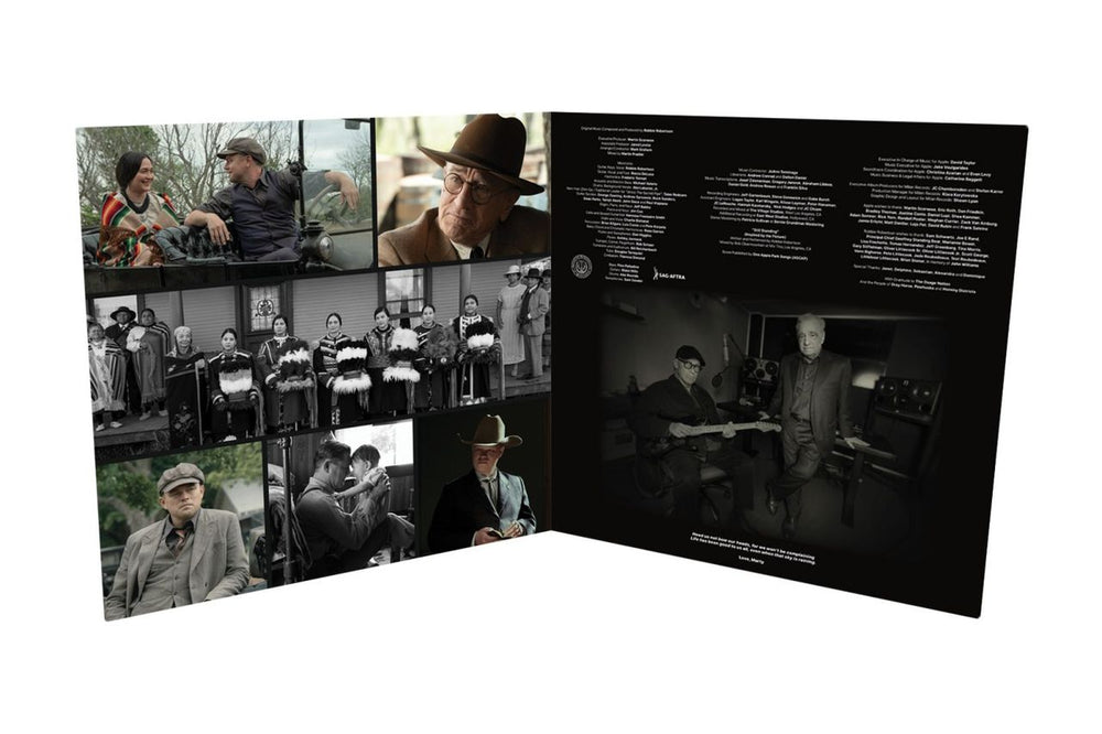 Robbie Robertson Killers Of The Flower Moon - Original Soundtrack 180 Gram Black Vinyl UK vinyl LP album (LP record) 2023