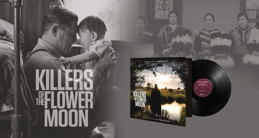 Robbie Robertson Killers Of The Flower Moon - Original Soundtrack 180 Gram Black Vinyl UK vinyl LP album (LP record) 8719262032569