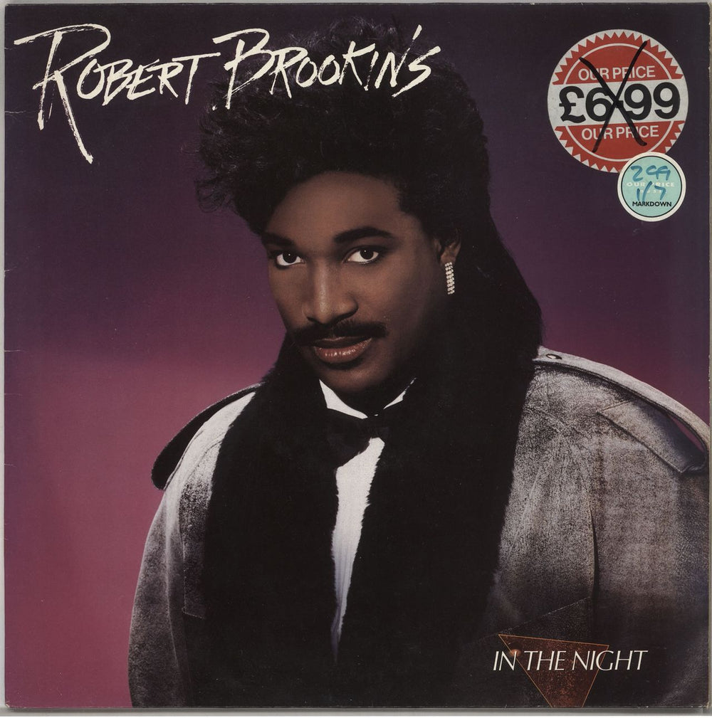 Robert Brookins In The Night UK vinyl LP album (LP record) MCF3373