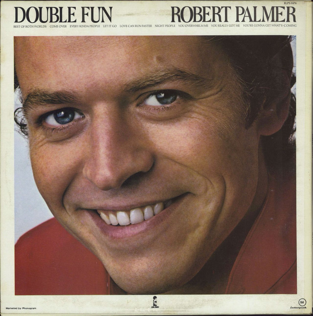 Robert Palmer Double Fun South African vinyl LP album (LP record)