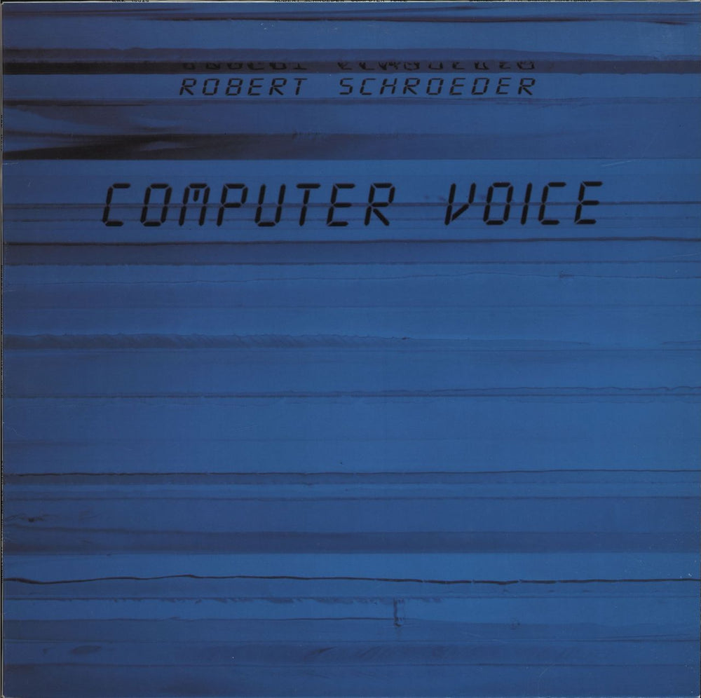 Robert Schroder Computer Voice German vinyl LP album (LP record) RRK15025