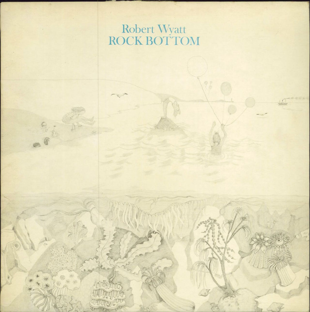 Robert Wyatt Rock Bottom - 1st -VG UK vinyl LP album (LP record) V2017