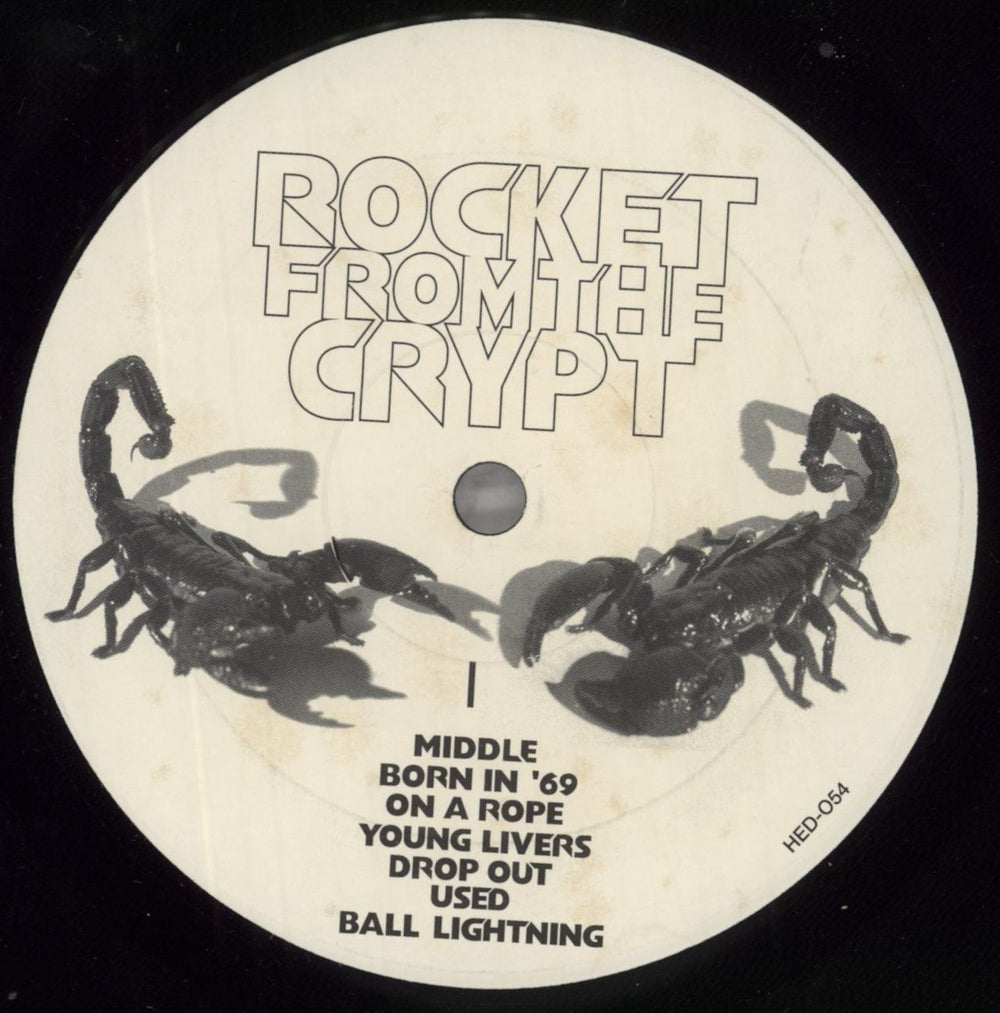 Rocket From The Crypt Scream, Dracula, Scream! - shrink - VG US vinyl LP album (LP record) RFCLPSC826004