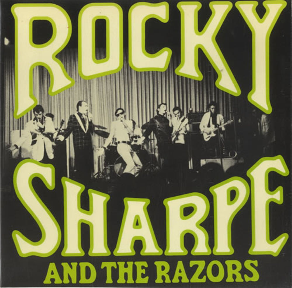 Rocky Sharpe & The Replays Rocky Sharpe And The Razors UK 7" vinyl single (7 inch record / 45) SW6