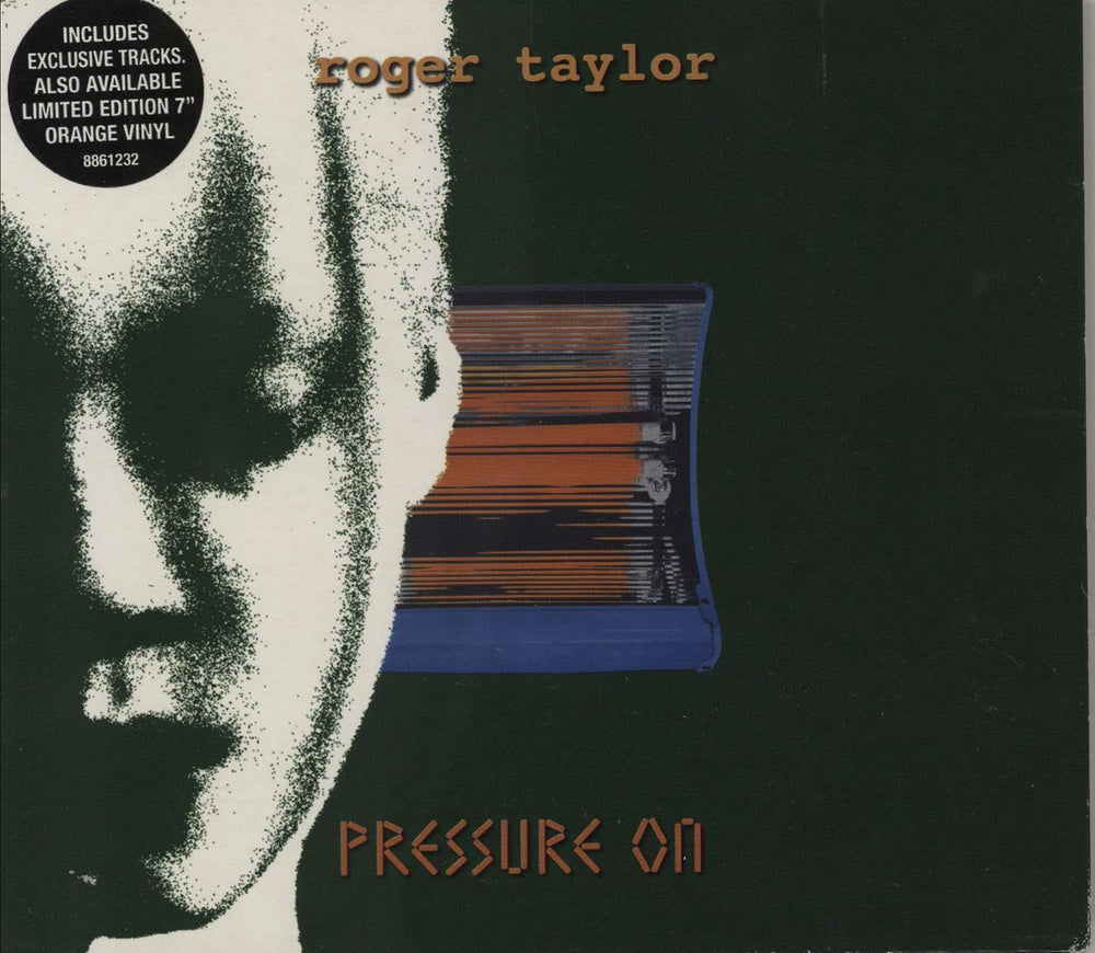 Roger Taylor Pressure On UK 2-CD single set (Double CD single) CDR/S6507