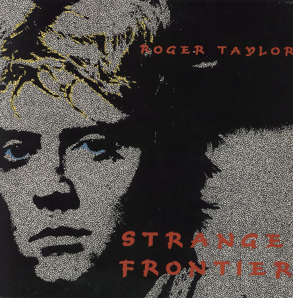 Roger Taylor Strange Frontier UK vinyl LP album (LP record) RTA1
