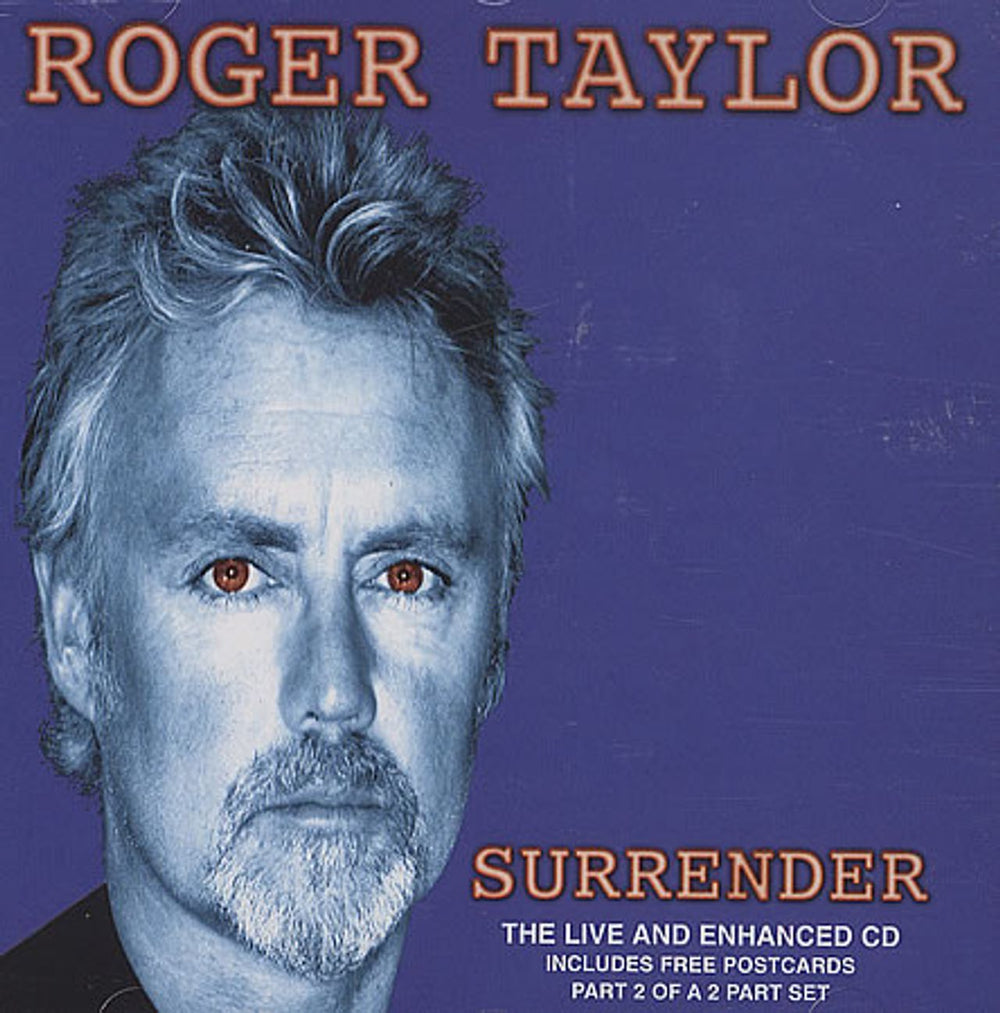 Roger Taylor Surrender UK 2-CD single set (Double CD single) CDR/S6517