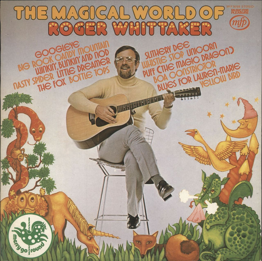Roger Whittaker The Magical World Of Roger Whittaker UK vinyl LP album (LP record) MFP50188