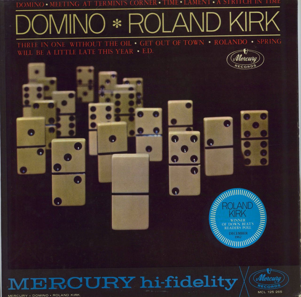 Roland Kirk Domino - 1st - EX UK vinyl LP album (LP record) 20045MCL