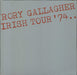 Rory Gallagher Irish Tour '74 German 2-LP vinyl record set (Double LP Album) 300695