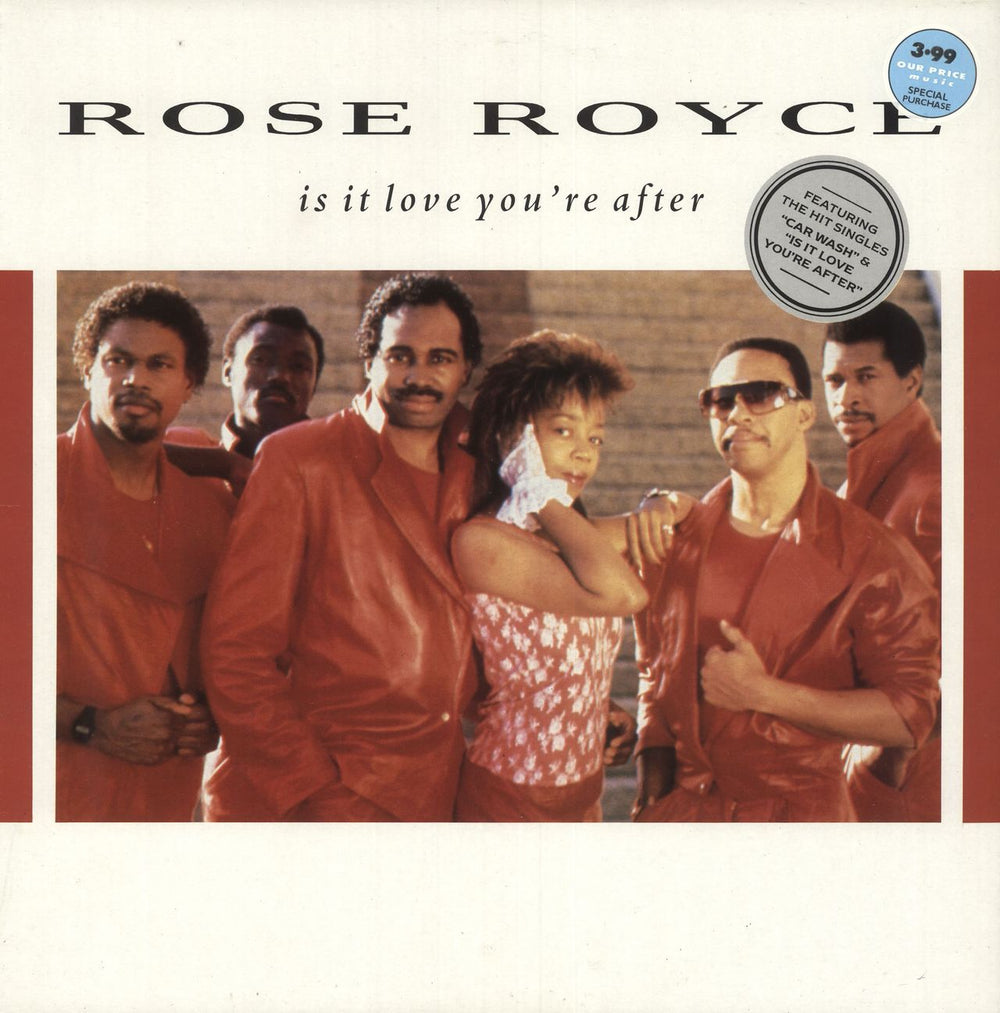 Rose Royce Is It Love You're After UK vinyl LP album (LP record) BLATLP9