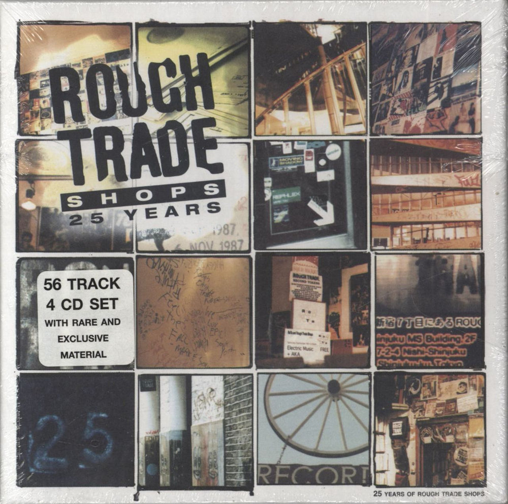 Rough Trade Rough Trade Shops - 25 Years - Sealed UK CD Single Box Set CDSTUMM191