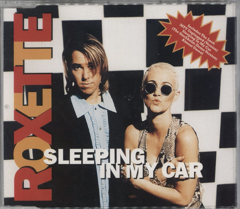Roxette Sleeping In My Car UK CD single (CD5 / 5") CDEM314