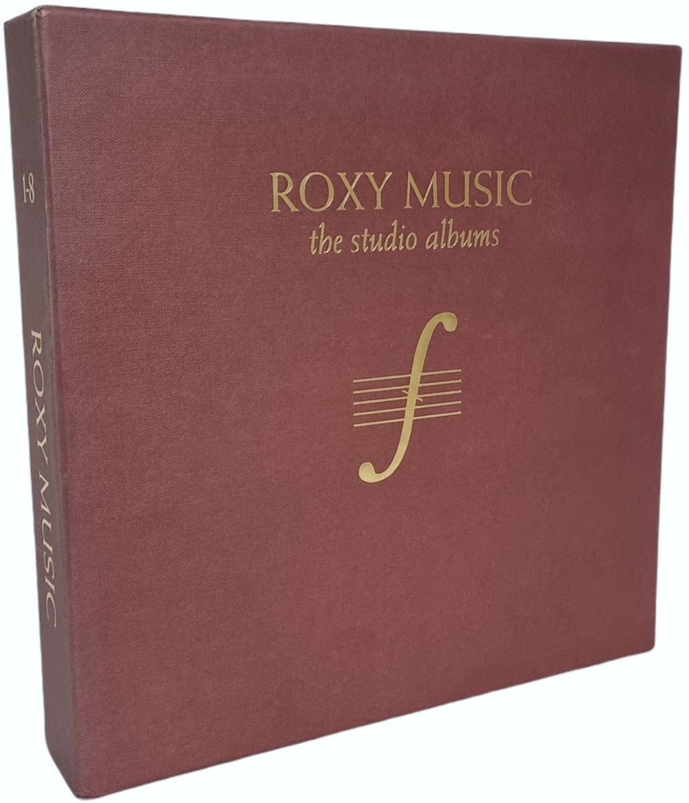 Roxy Music The Studio Albums UK Vinyl Box Set 0602537848737