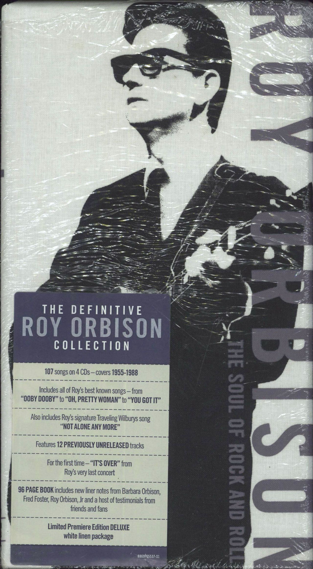 Roy Orbison The Soul Of Rock And Roll UK 4-CD album set 88697055372