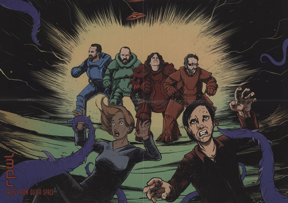 RPWL Tales From Outer Space German CD Single Box Set 4046661612929