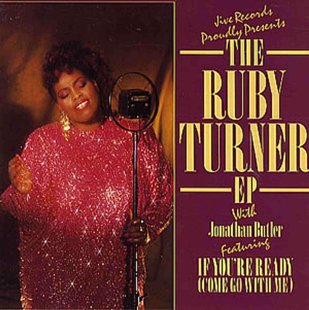 Ruby Turner The Ruby Turner EP UK 7" vinyl single (7 inch record / 45) JIVE109