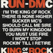 Run DMC King Of Rock UK 7" vinyl single (7 inch record / 45) BRW56