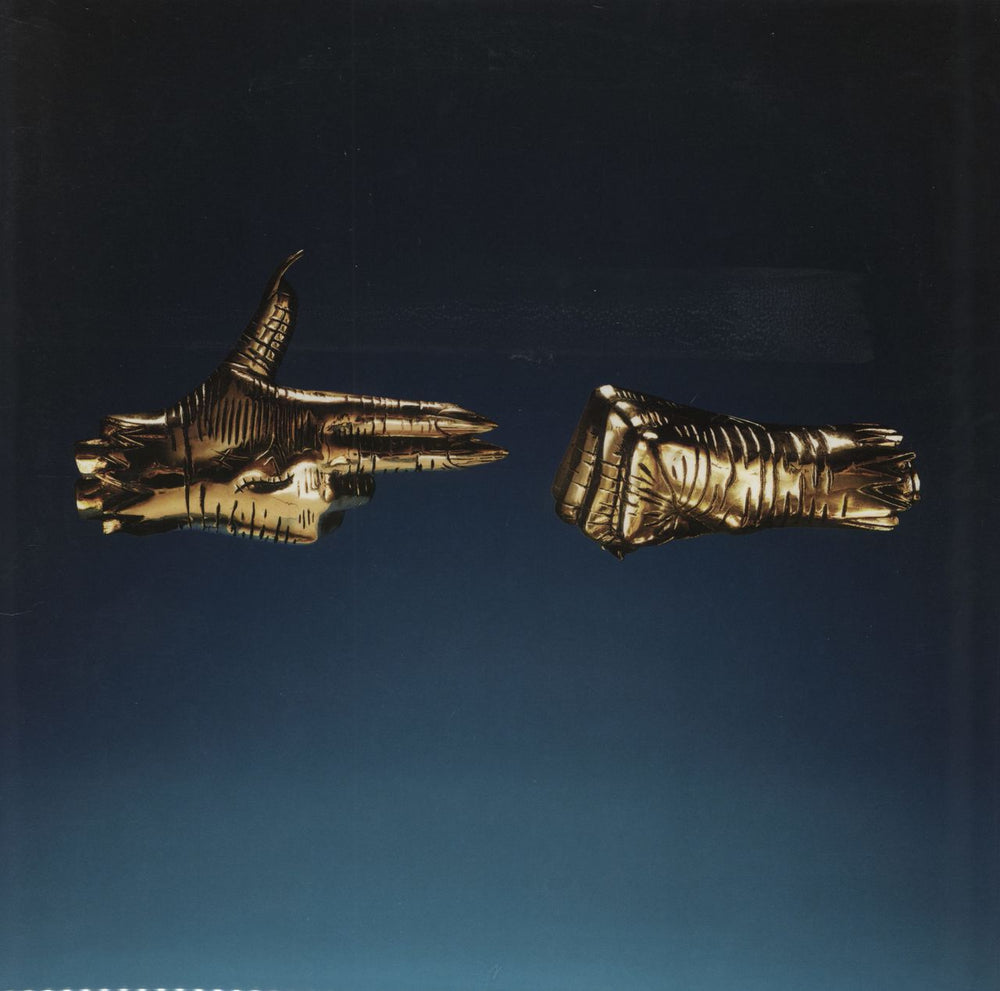 Run The Jewels Run The Jewels 3 - Gold Vinyl + Sticker Sheet US 2-LP vinyl record set (Double LP Album) RTJ003LP