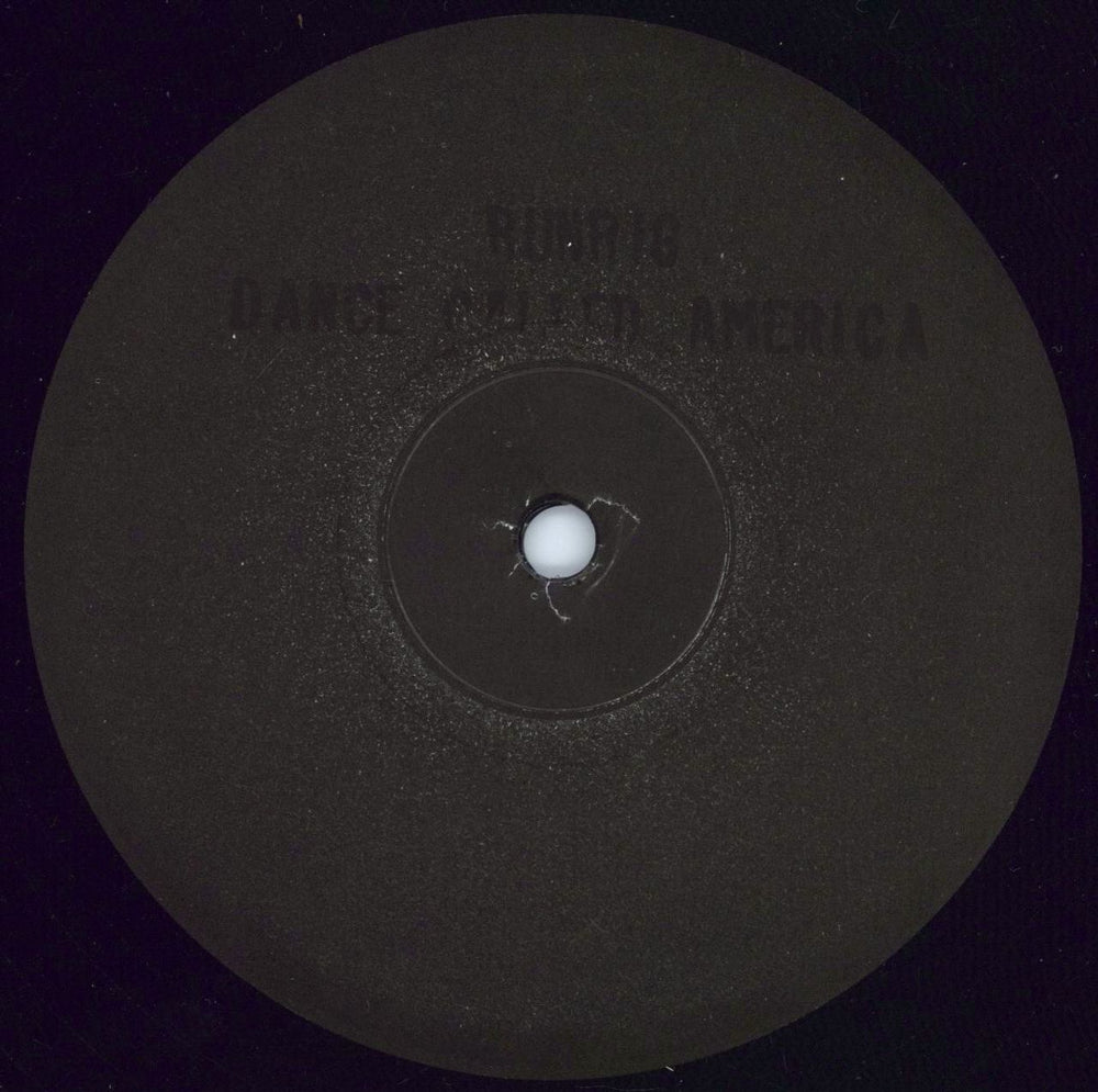 Runrig Dance Called America - Stamped Label Promo UK Promo 12" vinyl single (12 inch record / Maxi-single) 12SIM4