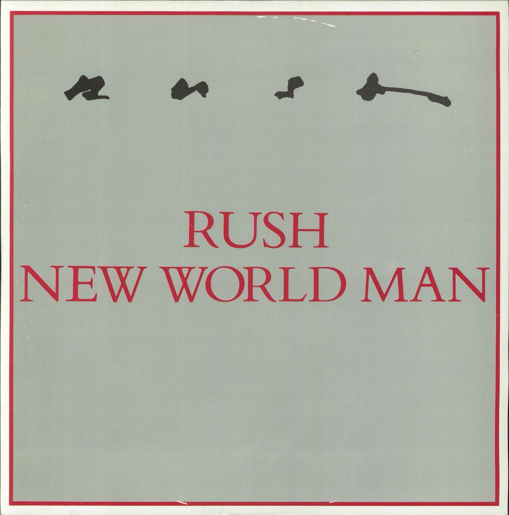 Rush New World Man UK 12" vinyl single (12 inch record / Maxi-single) RUSH812