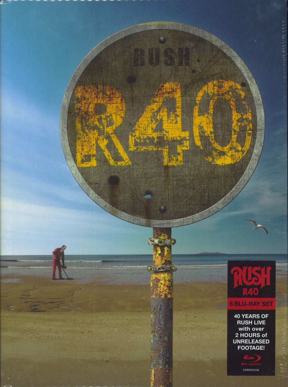 Rush R40: Deluxe Blu-Ray Edition - Sealed UK Blu Ray DVD ERBRD5236