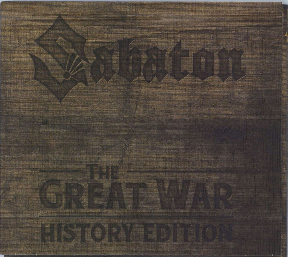 Sabaton The Great War - History Edition German CD album (CDLP) 2736150360