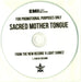 Sacred Mother Tongue Evolve/Become UK Promo CD-R acetate CD-R