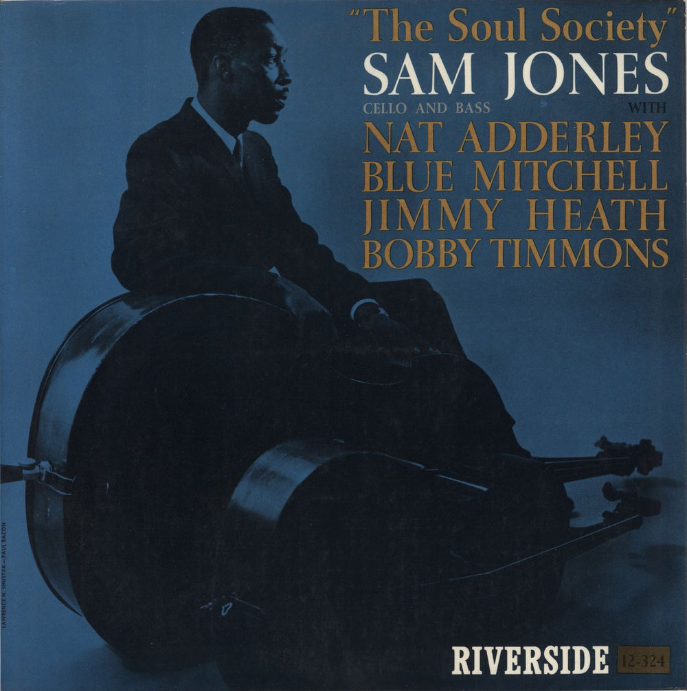 Sam Jones The Soul Society - 1st UK vinyl LP album (LP record) RLP12-324