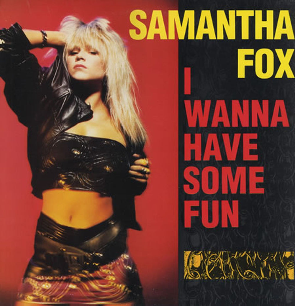 Samantha Fox I Wanna Have Some Fun US 12" vinyl single (12 inch record / Maxi-single) 1155-1-JD