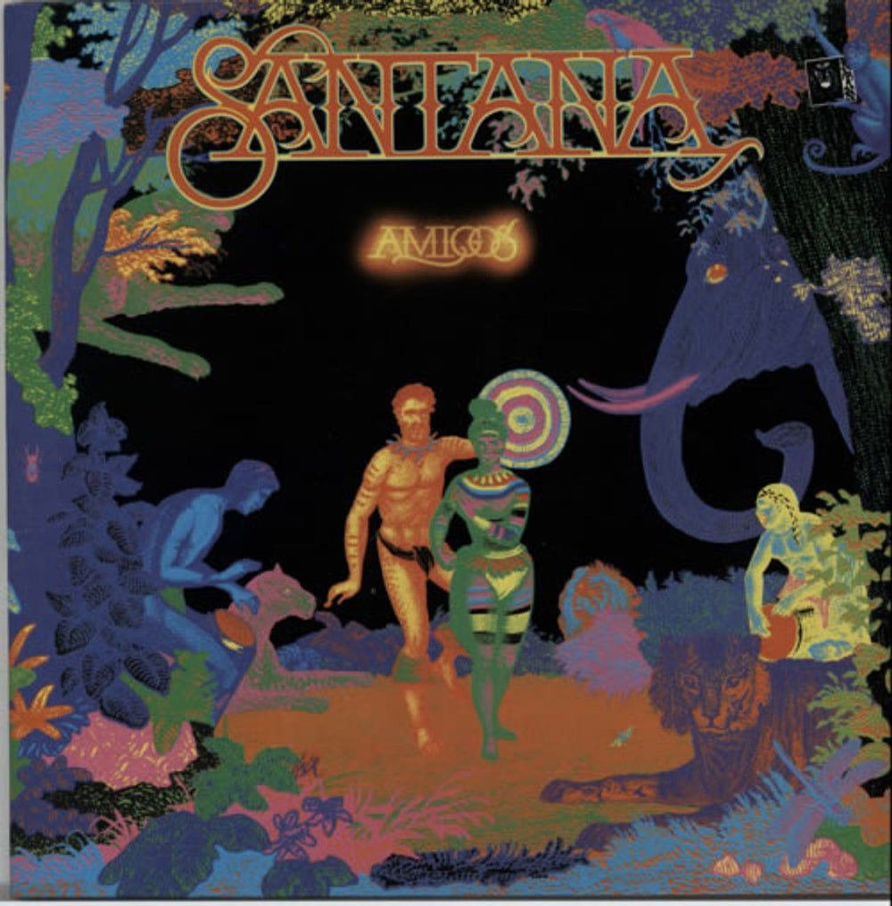 Santana Amigos Dutch vinyl LP album (LP record) 32476