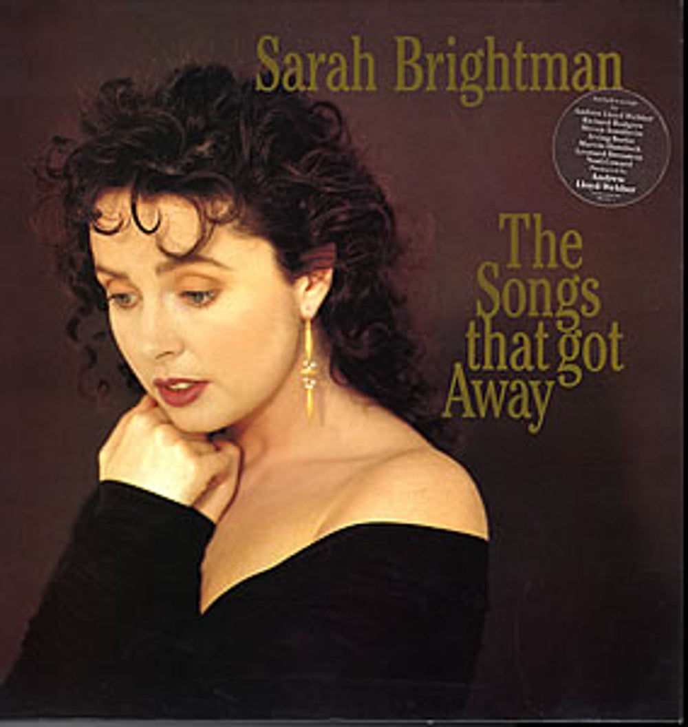 Sarah Brightman The Songs That Got Away UK vinyl LP album (LP record) 893116-1