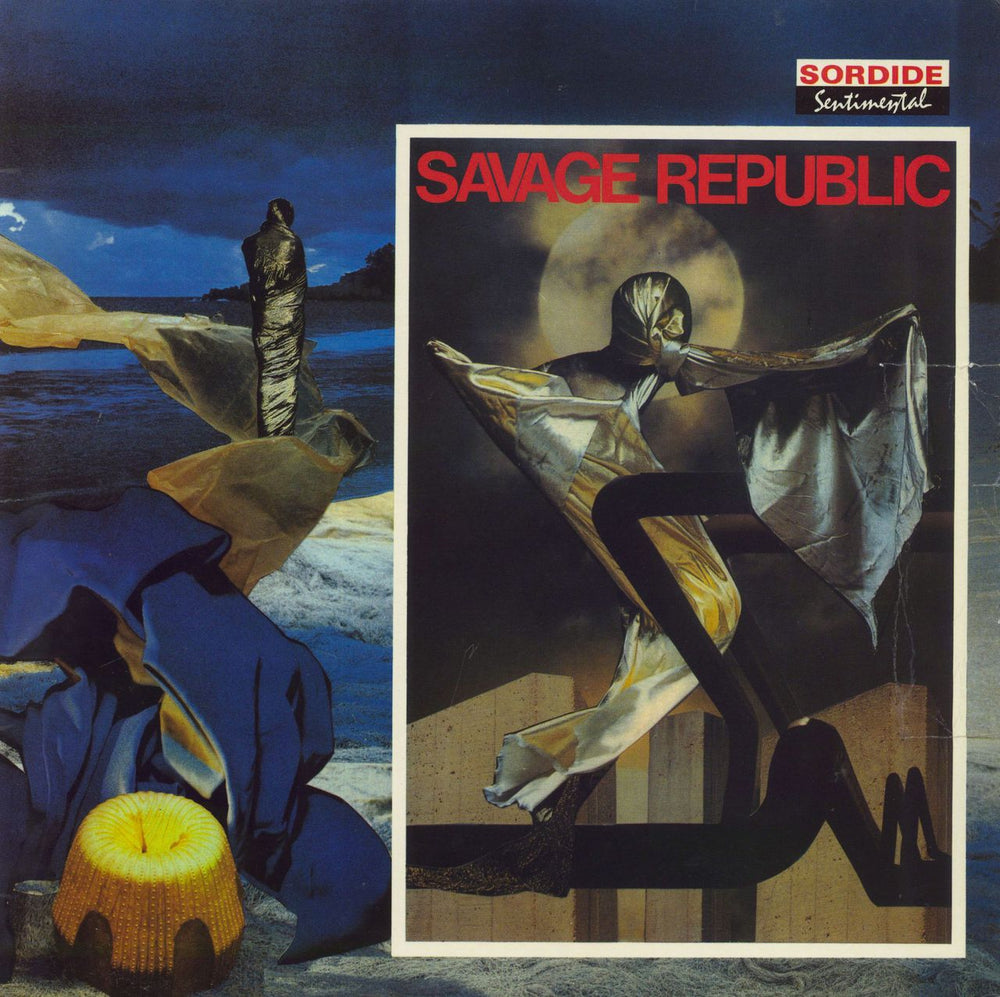 Savage Republic Tragic Figures + Inserts French vinyl LP album (LP record) SSLP001