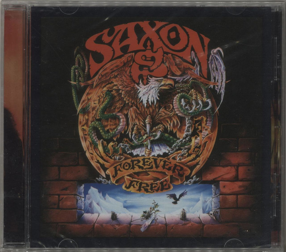 Saxon Foerver Free Russian CD album (CDLP) SPV07674092CD