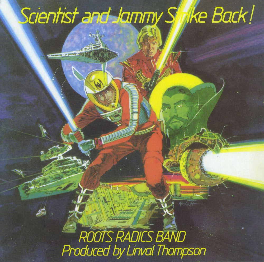 Scientist Scientist And Jammy Strike Back! - Orange UK vinyl LP album (LP record) MOVLP2264