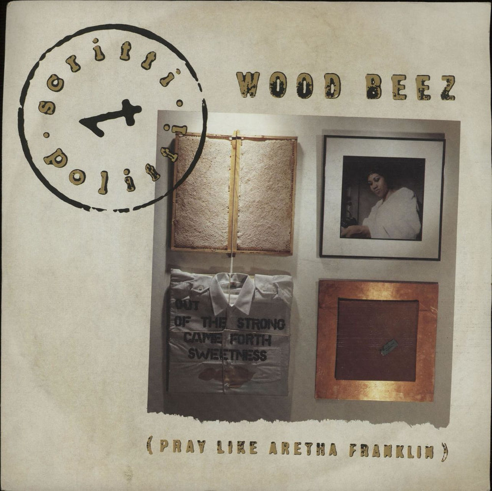 Scritti Politti Wood Beez UK 7" vinyl single (7 inch record / 45) VS657