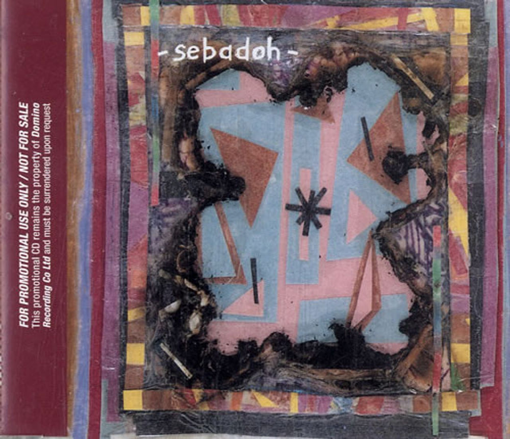 Sebadoh Bubble & Scrape UK Promo CD album (CDLP) REWIGCD37P