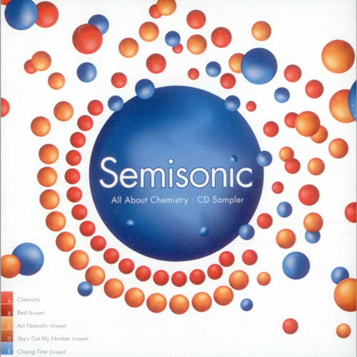 Semisonic All About Chemistry: CD Sampler UK Promo CD album — RareVinyl.com