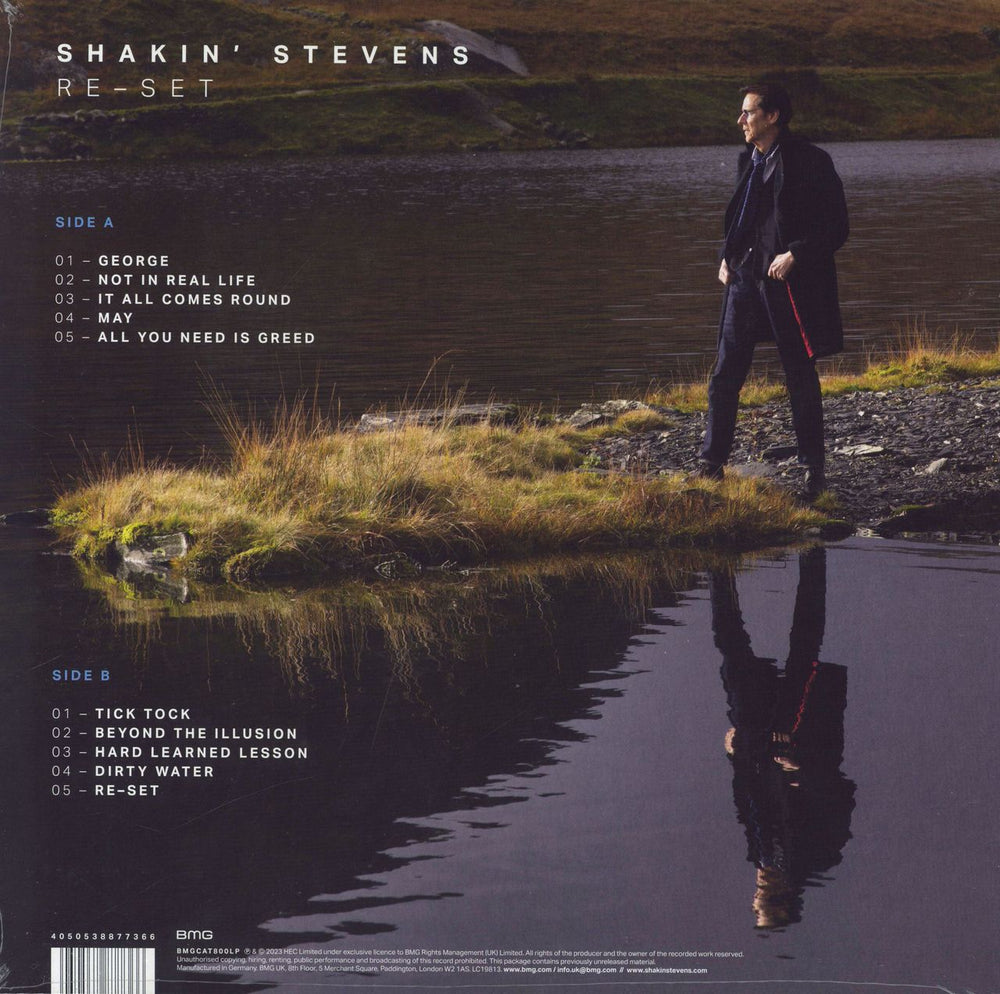 Shakin' Stevens Re-Set - Sealed UK vinyl LP album (LP record) 4050538877366