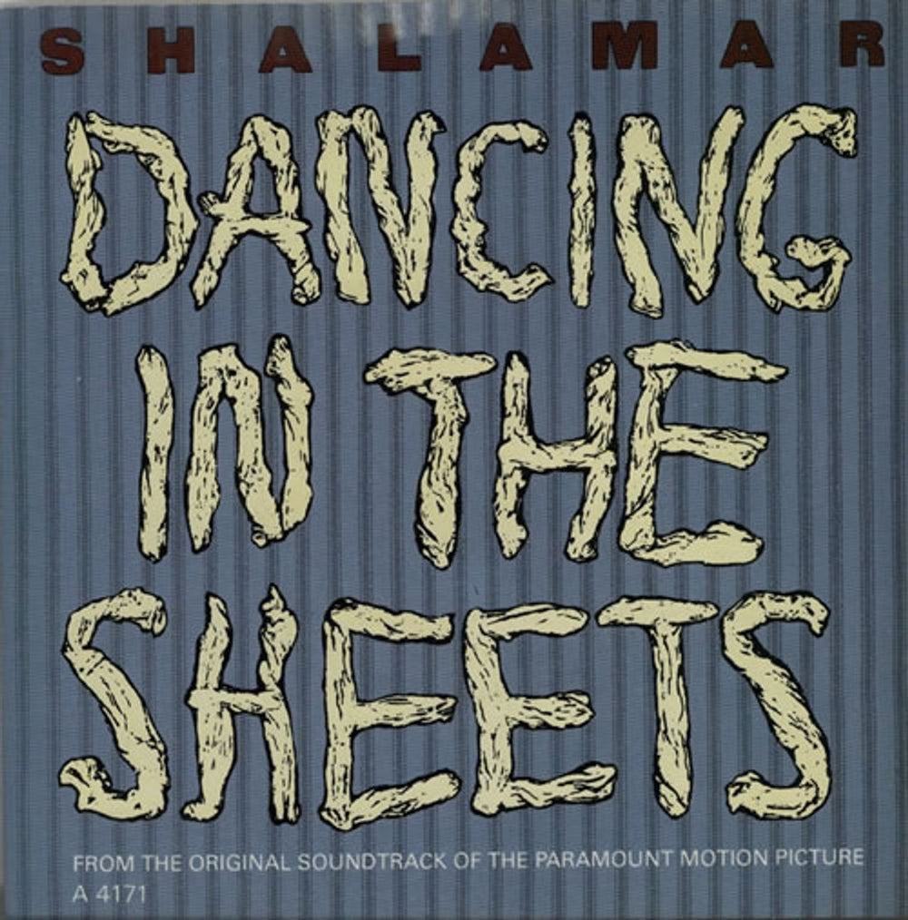 Shalamar Dancing In The Sheets UK 7" vinyl single (7 inch record / 45) A4171
