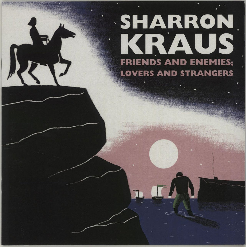 Sharron Kraus Friends And Enemies; Lovers And Strangers + Booklet & Download UK vinyl LP album (LP record)