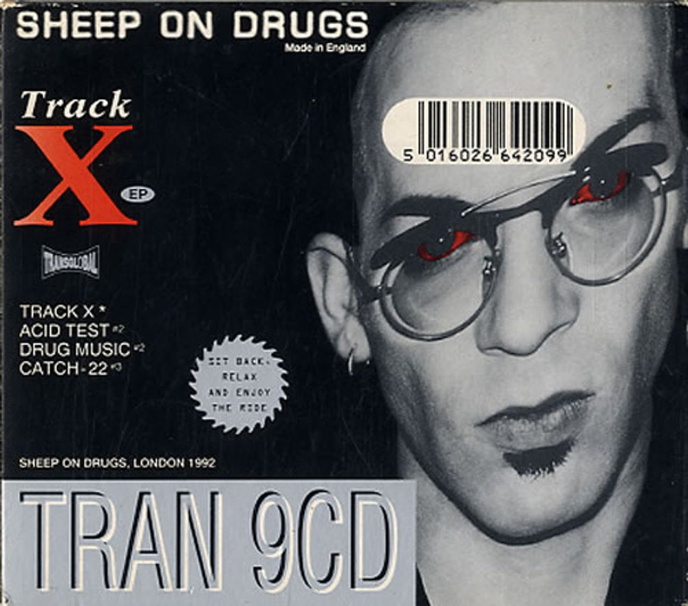 Sheep On Drugs Track X E.P. UK CD single (CD5 / 5") TRAN9CD